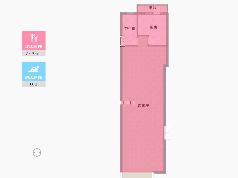 吉林省-长春市-御翠园-77.86-户型库-动静分区