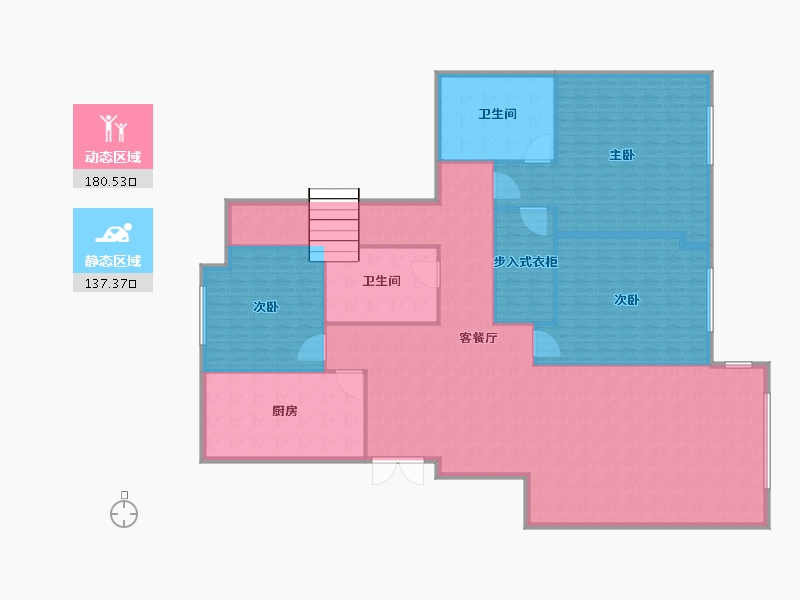 福建省-福州市-金辉溪溪里-300.01-户型库-动静分区