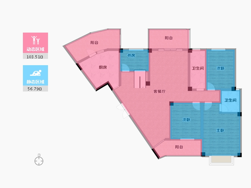 广西壮族自治区-柳州市-国信凤起新都-143.69-户型库-动静分区