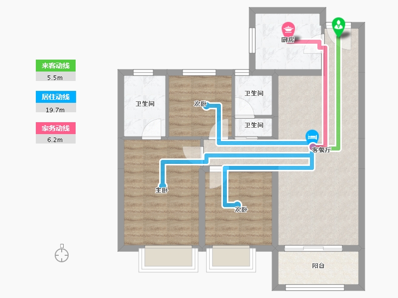 山东省-聊城市-民生・城市主人-75.21-户型库-动静线