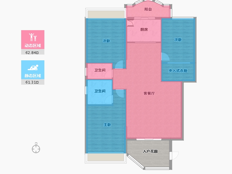 广东省-汕头市-经纬源家园-123.64-户型库-动静分区