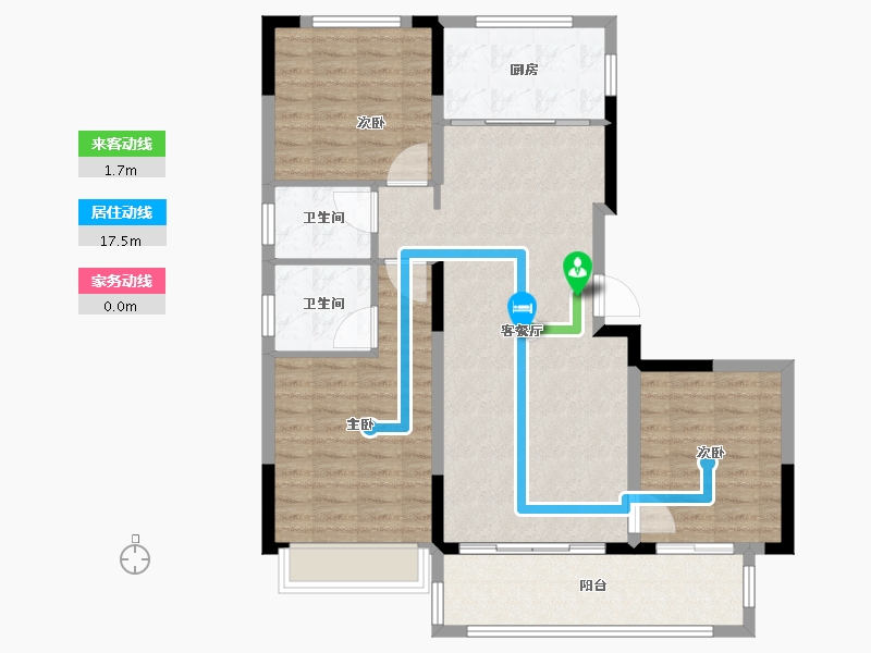 山东省-菏泽市-佳和雅园-100.00-户型库-动静线