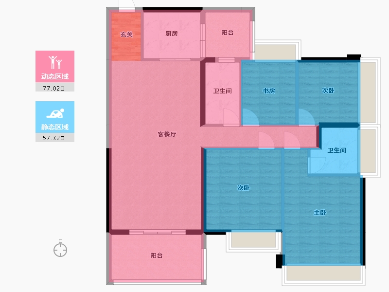 广东省-湛江市-万合隆广场-121.71-户型库-动静分区