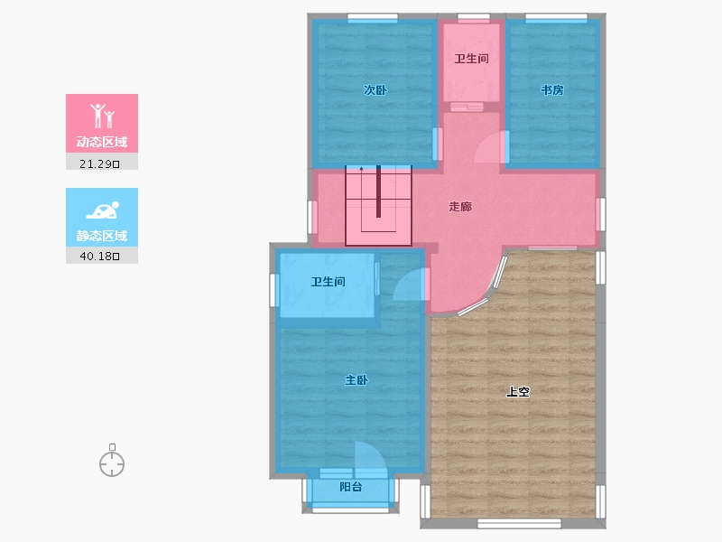 河北省-廊坊市-国瑞公馆-76.23-户型库-动静分区