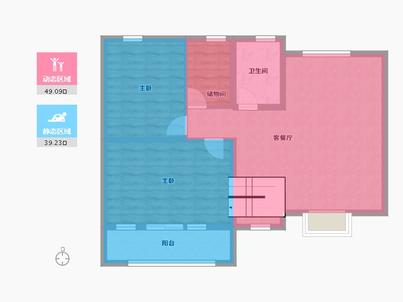 云南省-昆明市-林海云霄-79.29-户型库-动静分区