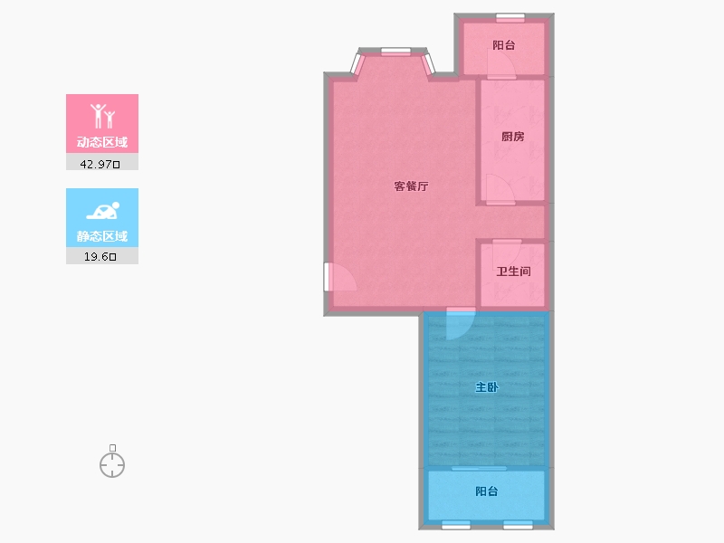 北京-北京市-天鑫家园二期-56.21-户型库-动静分区