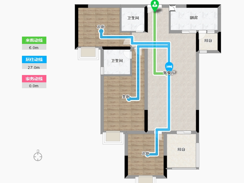 湖北省-宜昌市-天宸府-99.99-户型库-动静线