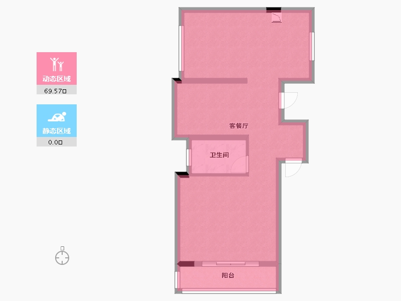 广西壮族自治区-桂林市-桂林山水里-62.47-户型库-动静分区