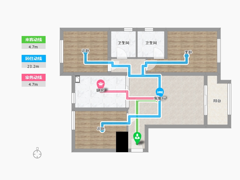 河北省-邢台市-上东首府-81.44-户型库-动静线