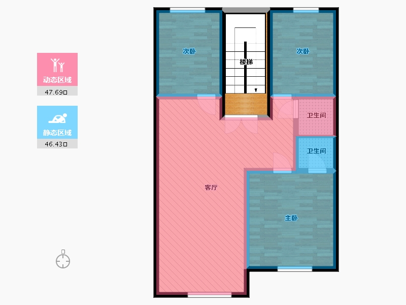 福建省-漳州市-自建房-92.90-户型库-动静分区