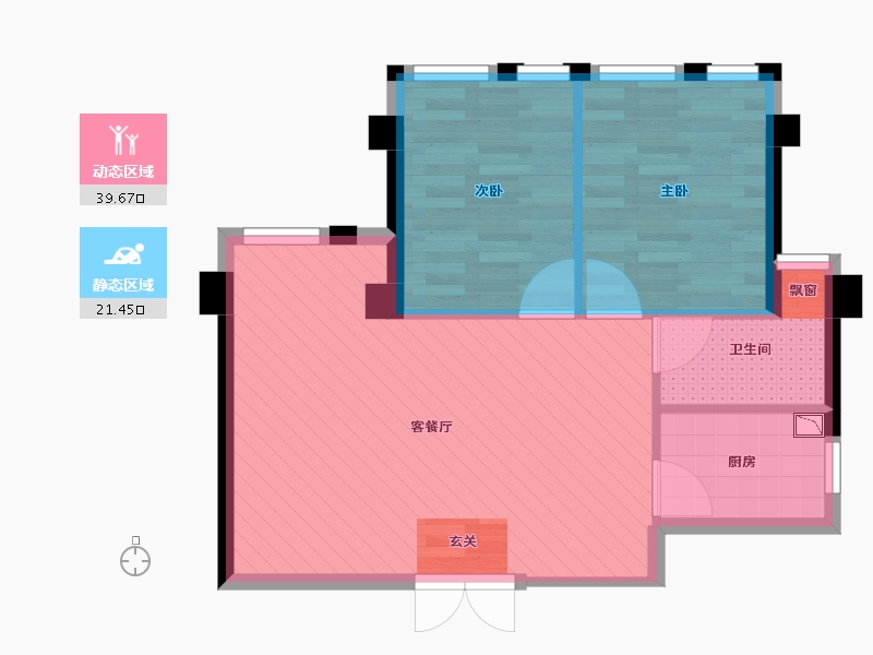 四川省-成都市-家天下-55.00-户型库-动静分区