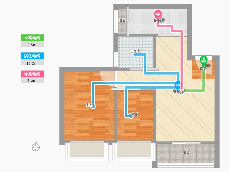 广东省-深圳市-丽港湾-43.08-户型库-动静线