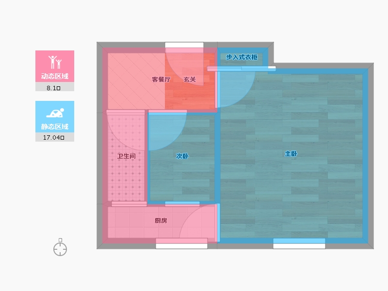 北京-北京市-铜厂子胡同46号楼-21.31-户型库-动静分区