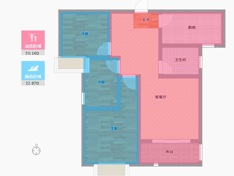 河北省-邢台市-铜锣湾-71.01-户型库-动静分区