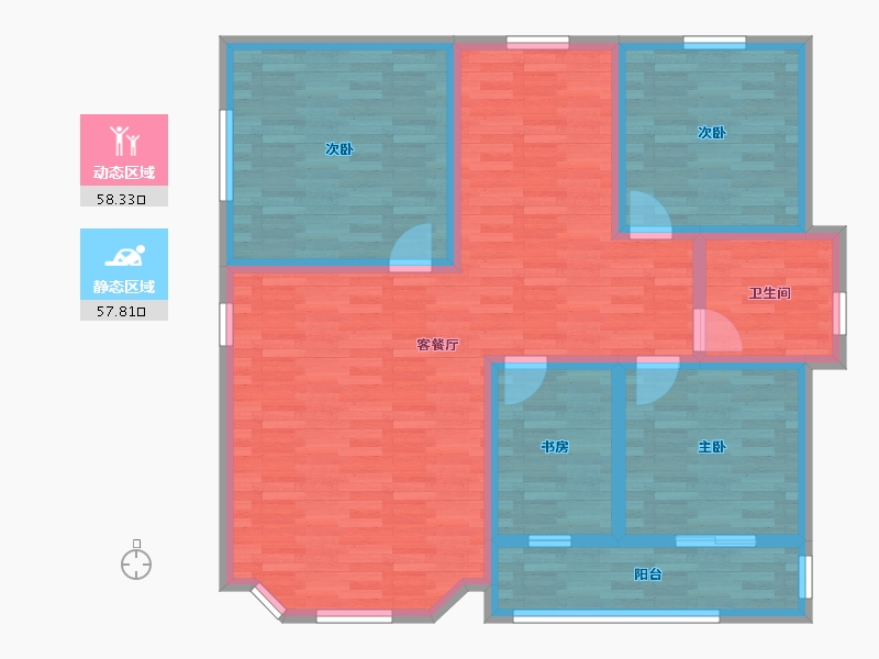 河南省-濮阳市-王楼镇-103.24-户型库-动静分区