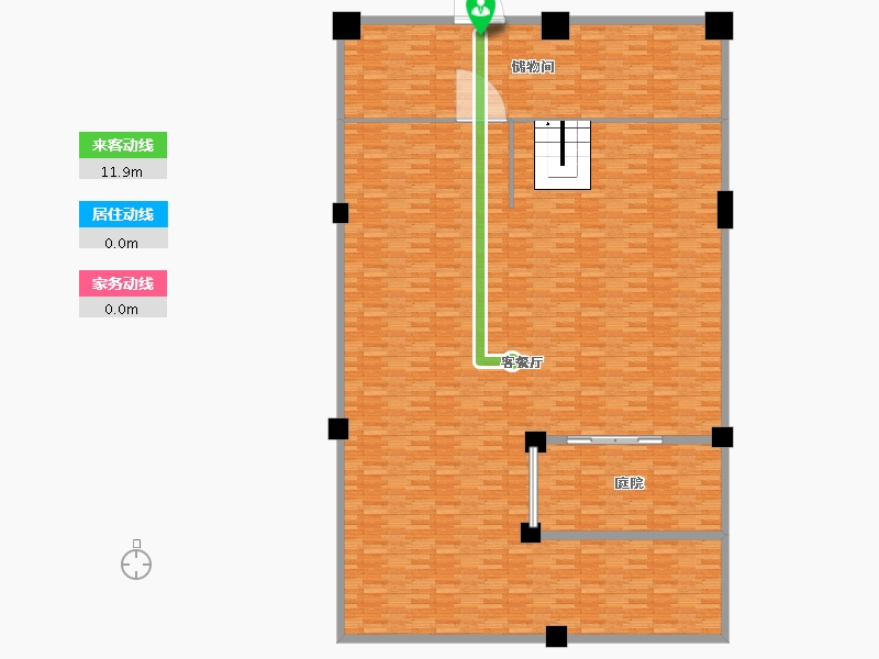 浙江省-湖州市-新南浔孔雀城-250.01-户型库-动静线