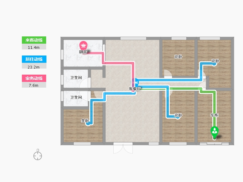 山东省-临沂市-城建时代花园-127.01-户型库-动静线