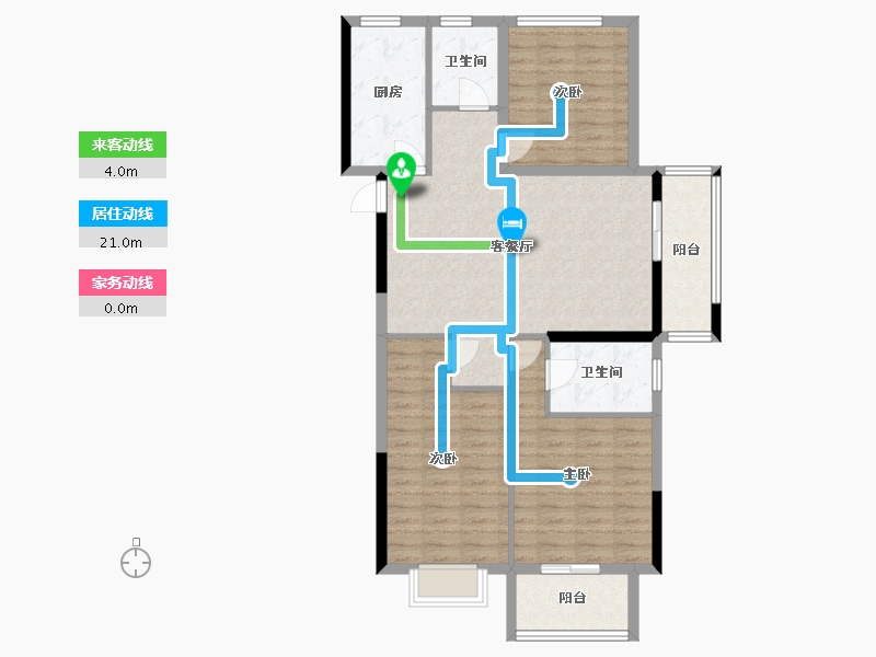 浙江省-湖州市-步云里-99.03-户型库-动静线