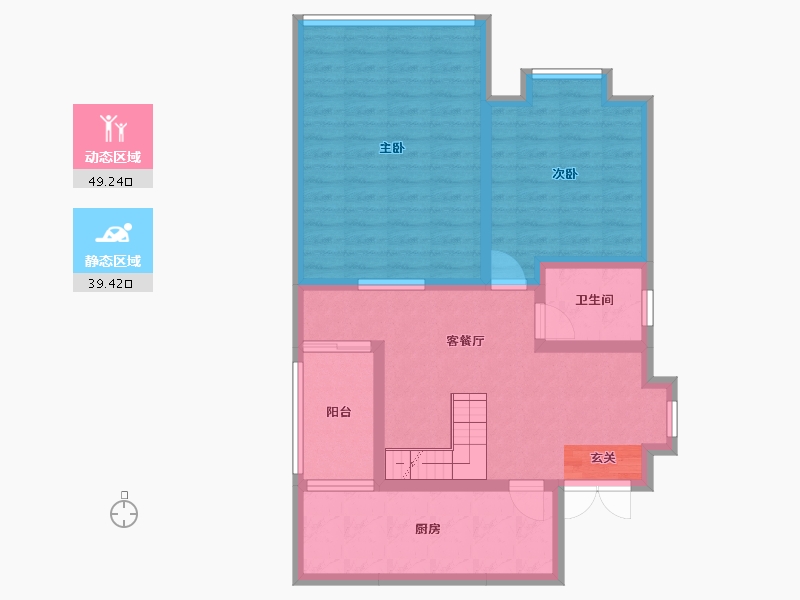 云南省-昭通市-泰平盛世水岸-79.43-户型库-动静分区