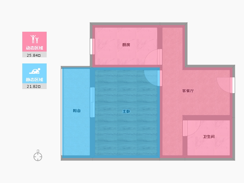 甘肃省-兰州市-福门-41.30-户型库-动静分区