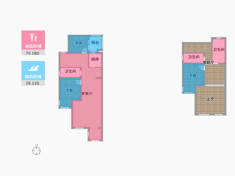 河北省-廊坊市-路劲国际城-129.85-户型库-动静分区