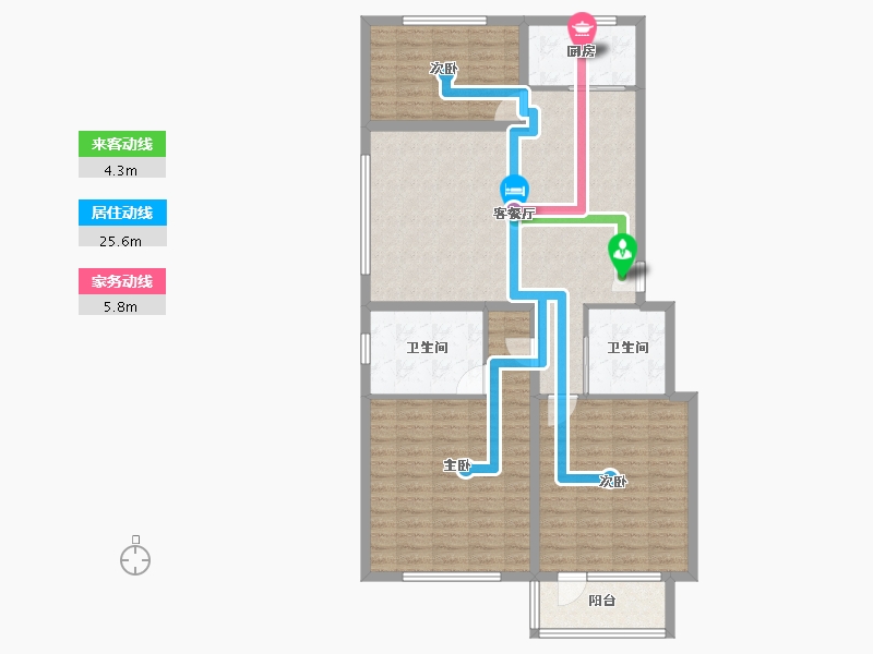 河北省-承德市-御都-110.46-户型库-动静线