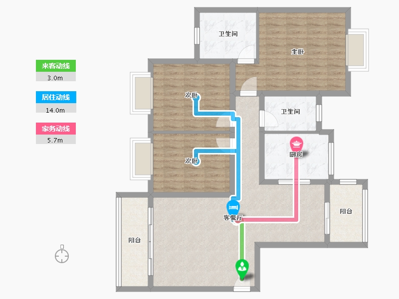 贵州省-铜仁市-铜仁火车站边-101.32-户型库-动静线