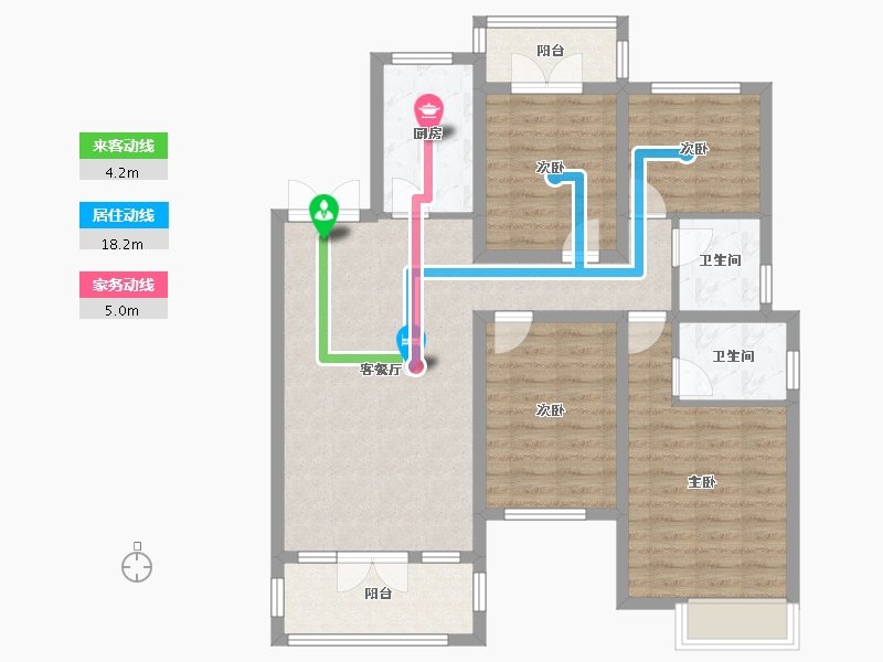 河北省-邢台市-美术馆-97.57-户型库-动静线