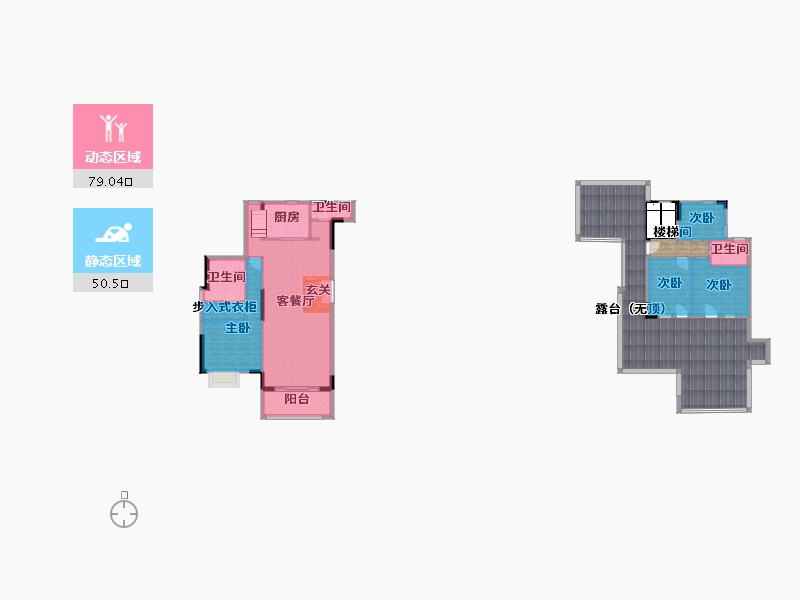 河北省-廊坊市-海伦堡・悦珑湾-186.64-户型库-动静分区