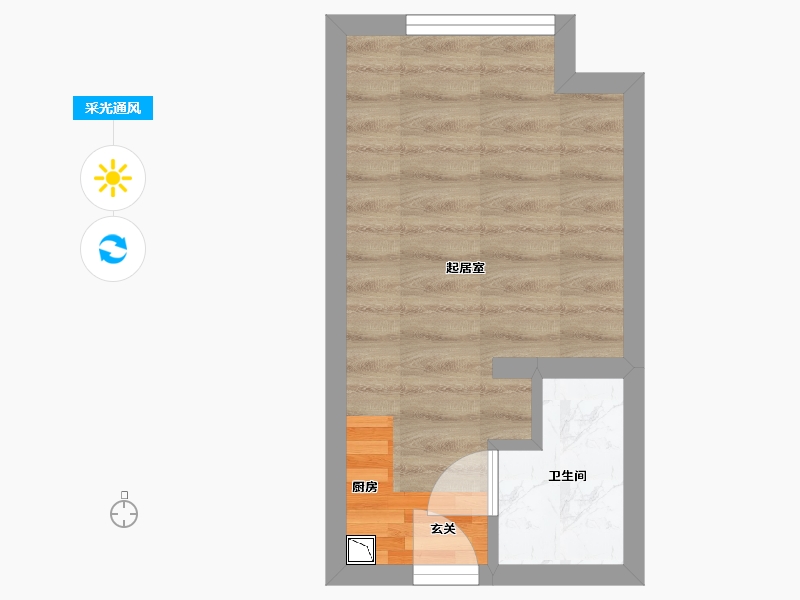 北京-北京市-融创・崇礼公馆-20.40-户型库-采光通风