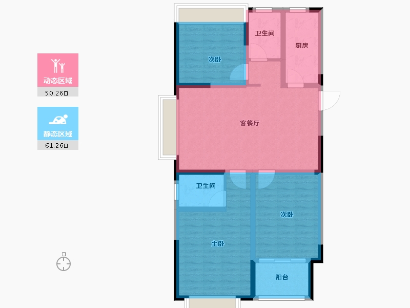 山东省-德州市-恒喆文昌府-100.00-户型库-动静分区