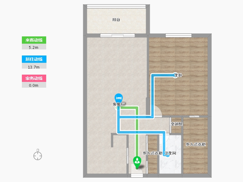 Florida-Miami-Dade-Royalton On The Green Apartments-76.30-户型库-动静线