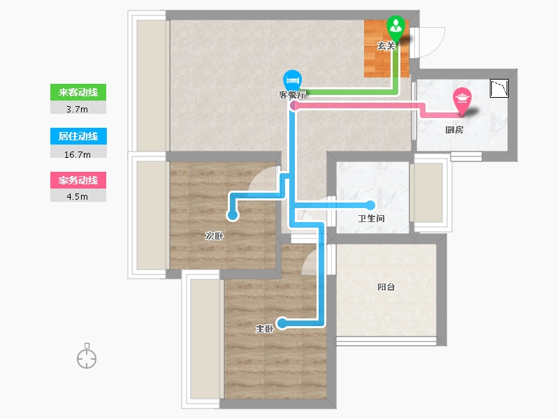 四川省-绵阳市-三汇・四季公园-54.28-户型库-动静线