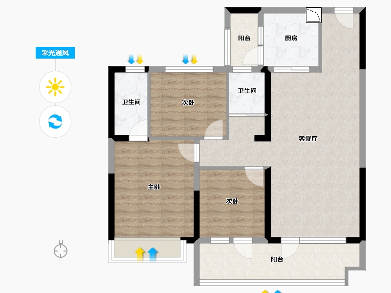 山东省-日照市-江山域-91.47-户型库-采光通风