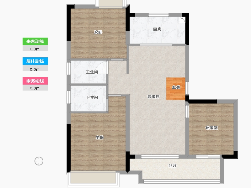 安徽省-蚌埠市-石榴湖山春晓-91.20-户型库-动静线