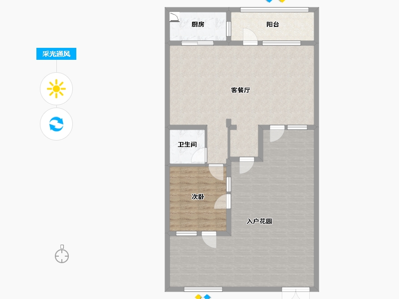 河北省-张家口市-万科・京城上方-108.06-户型库-采光通风