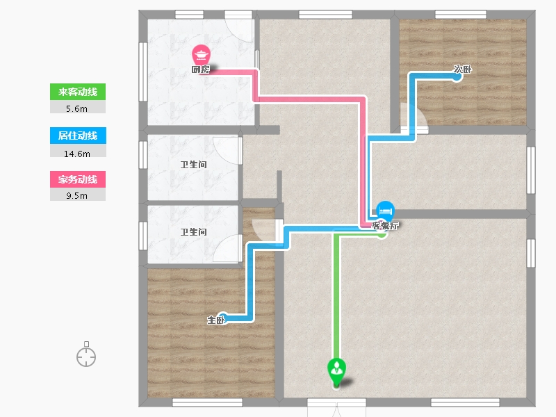 广西壮族自治区-南宁市-西乡塘-112.49-户型库-动静线