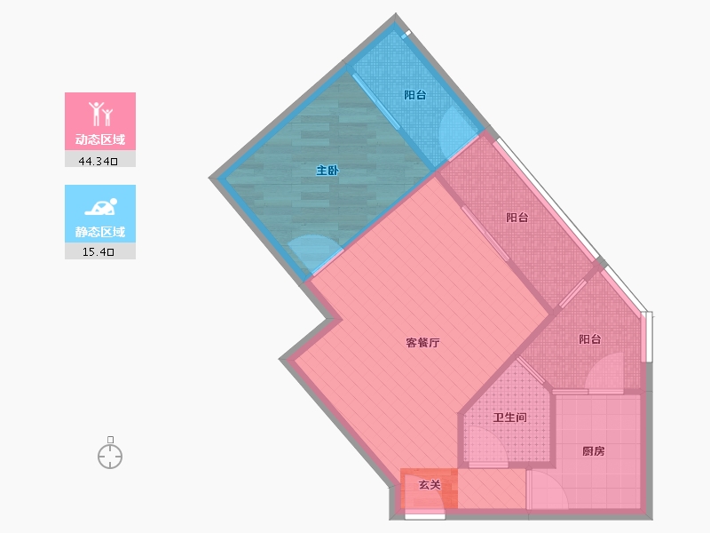 四川省-成都市-阳曦芙蓉城-52.94-户型库-动静分区