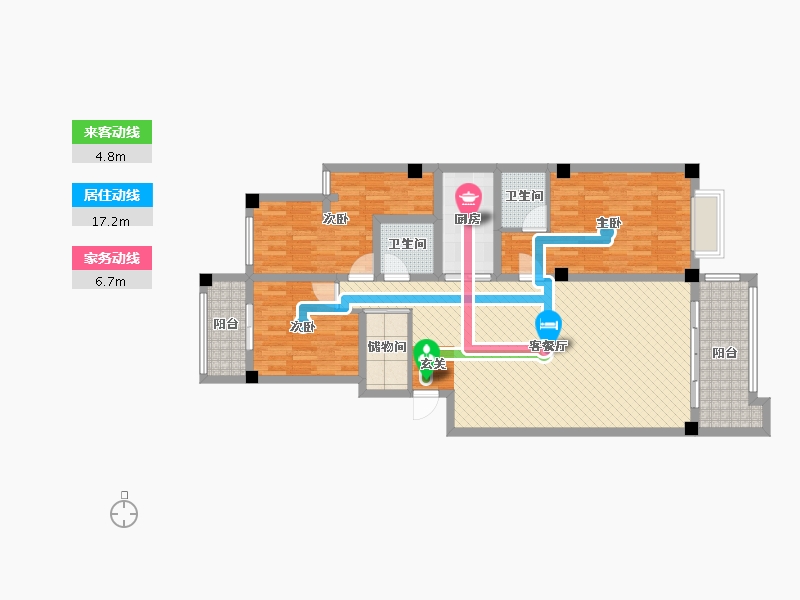 广西壮族自治区-南宁市-澳洲丽园-118.21-户型库-动静线