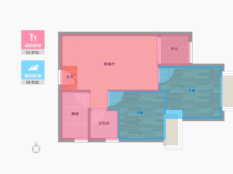 广东省-广州市-车辆段二期-43.50-户型库-动静分区