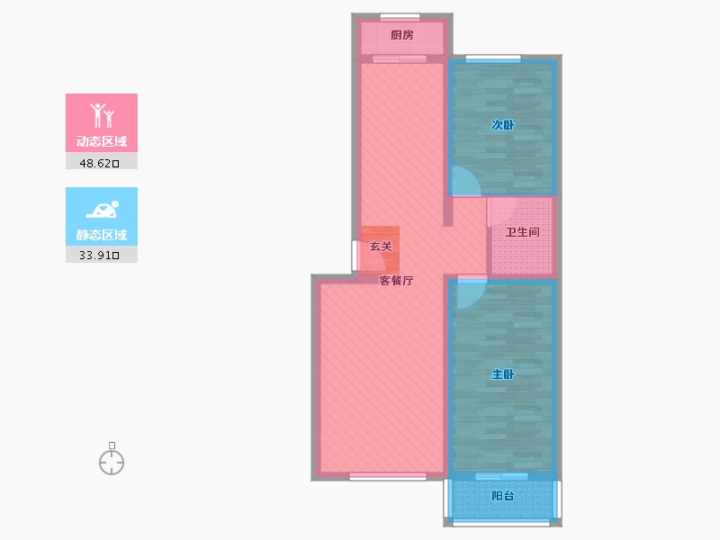 河北省-张家口市-源盛嘉和-72.27-户型库-动静分区