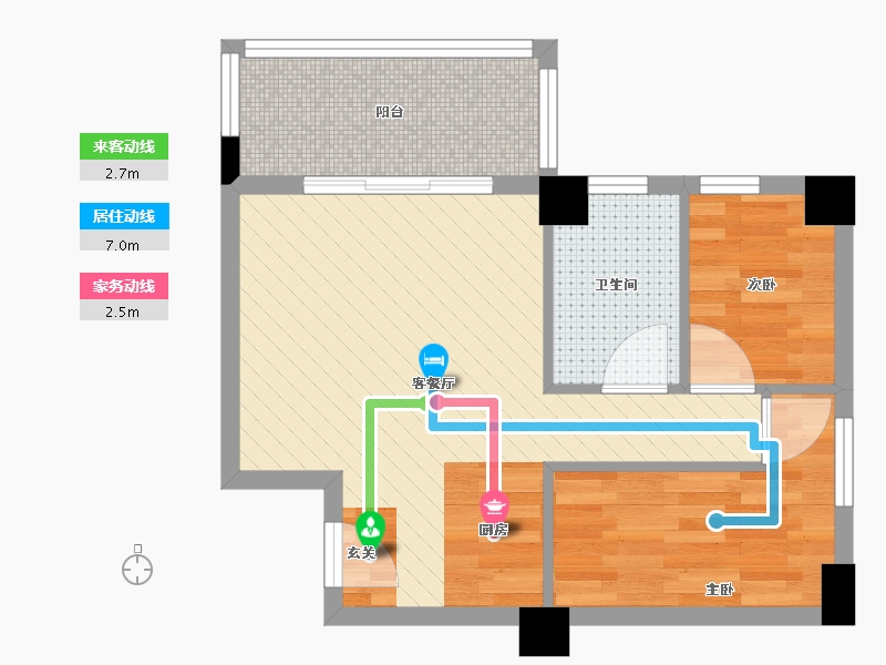 福建省-莆田市-信辉-44.95-户型库-动静线