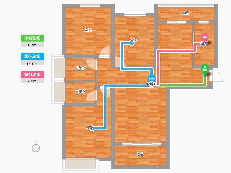 河南省-焦作市-和兴南郡名城-102.15-户型库-动静线