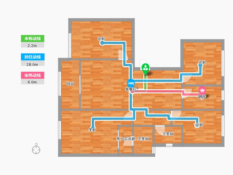 山东省-烟台市-臻悦府-101.02-户型库-动静线