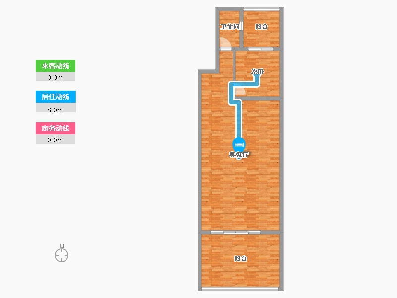 江苏省-南京市-润开华府-93.82-户型库-动静线