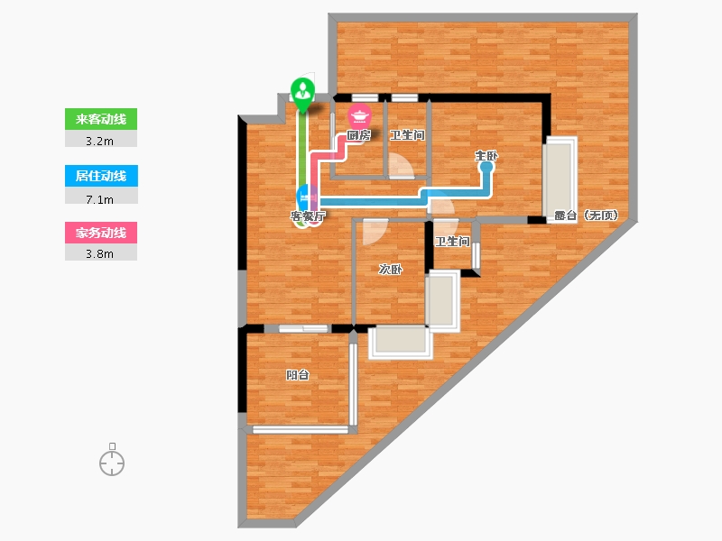 广东省-汕头市-星海南苑-116.54-户型库-动静线