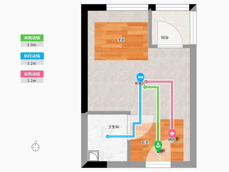 广东省-深圳市-万科星城-22.39-户型库-动静线