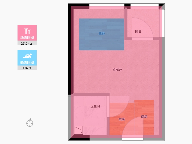 广东省-深圳市-万科星城-22.39-户型库-动静分区