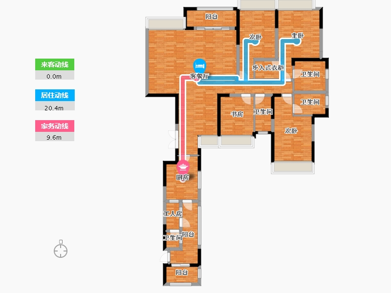 四川省-成都市-天誉楼盘-163.09-户型库-动静线