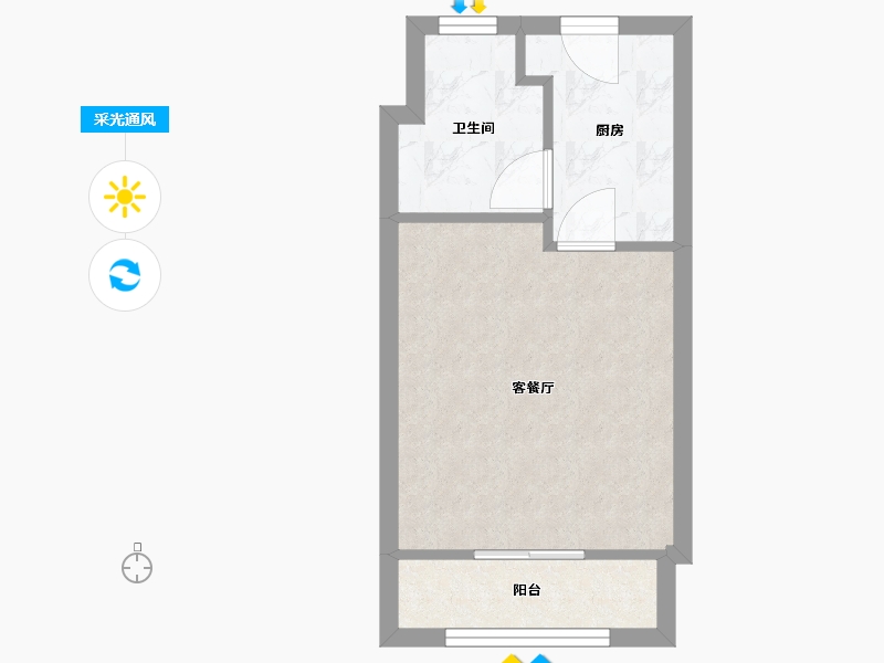 广东省-深圳市-万科第五园五期-29.12-户型库-采光通风